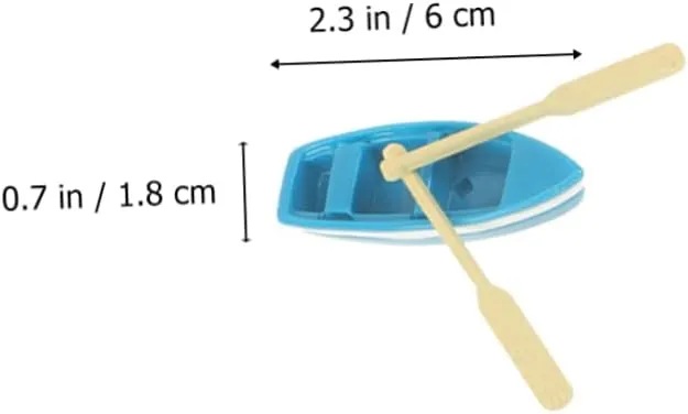 1 Set Mini Beach Ornaments Miniature Beach Accessories for Sandbox Mini House Decoration Resin Boat Umbrella Slippers Collectibles