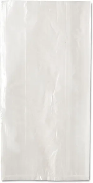 1000 Count LDPE Clear Poly Bags - Food Storage, Food Prep Bags 6"x3"x15"