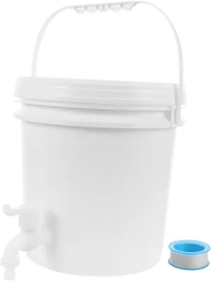 10l Large Capacity Camping Water Container Collapsible Sink with Faucet Portable Water Storage Bucket Outdoor for Hiking