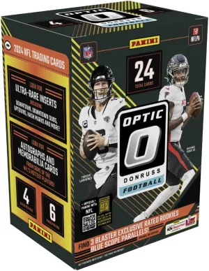 2024 Donruss Optic Football Blaster - 24 Football Cards per Box