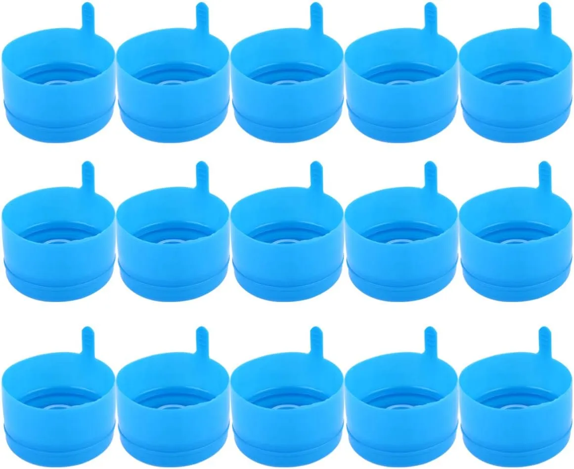 25pcs Water Jug Cap 5 Gallon Water Bottle Cap Replacement Non Spill Bottle Caps for Water Dispenser Home Offices