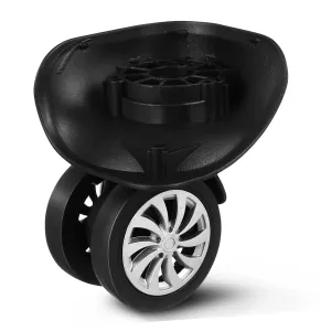 4pcs Universal Swivel Caster Suitcase Parts - Spare Plastic Wheel Replacement