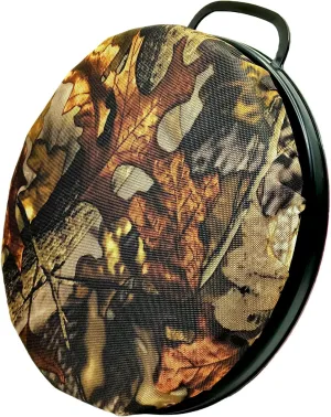 5 Gallon Bucket Seat Lid,Swivel Seat Cushion Bucket Seat Lid for Fishing, Gardening, Hunting and Camping（Camo tree）