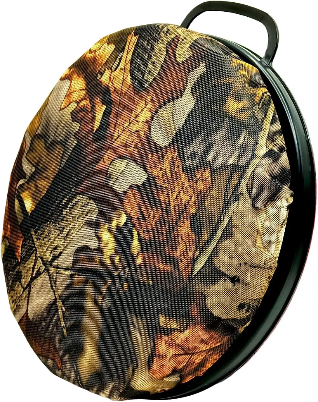 5 Gallon Bucket Seat Lid,Swivel Seat Cushion Bucket Seat Lid for Fishing, Gardening, Hunting and Camping（Camo tree）