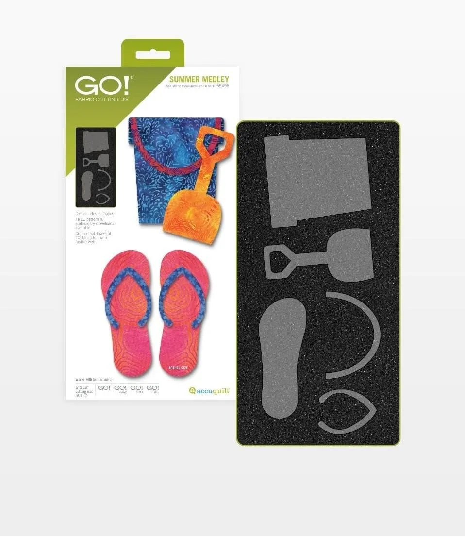 Accuquilt GO! Summer Medley Die