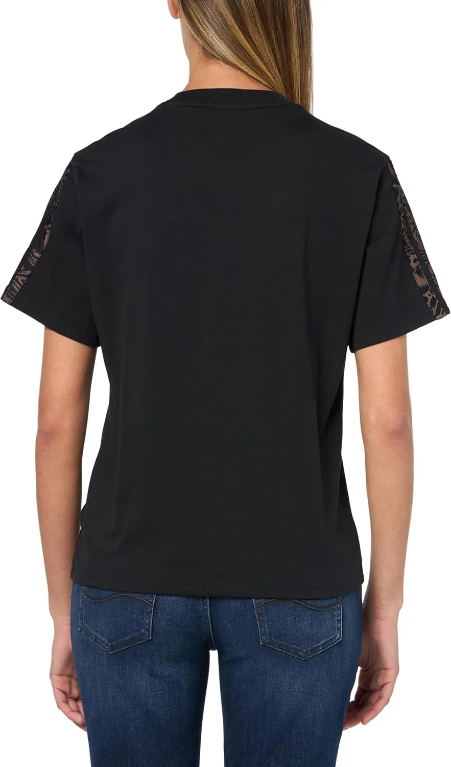 adidas Women's Essentials  Leopard Print T-Shirt
