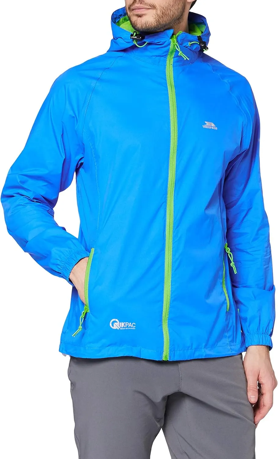 Adults Unisex Qikpac Packaway Waterproof Jacket