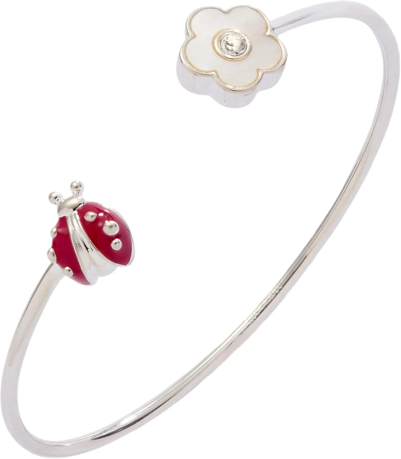 Alex and Ani Ladybug and Daisy Flex Cuff