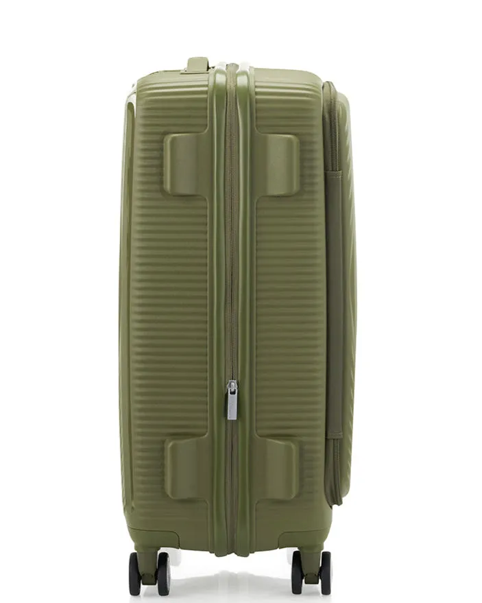 American Tourister  Curio Top Book Opening 68cm Khaki
