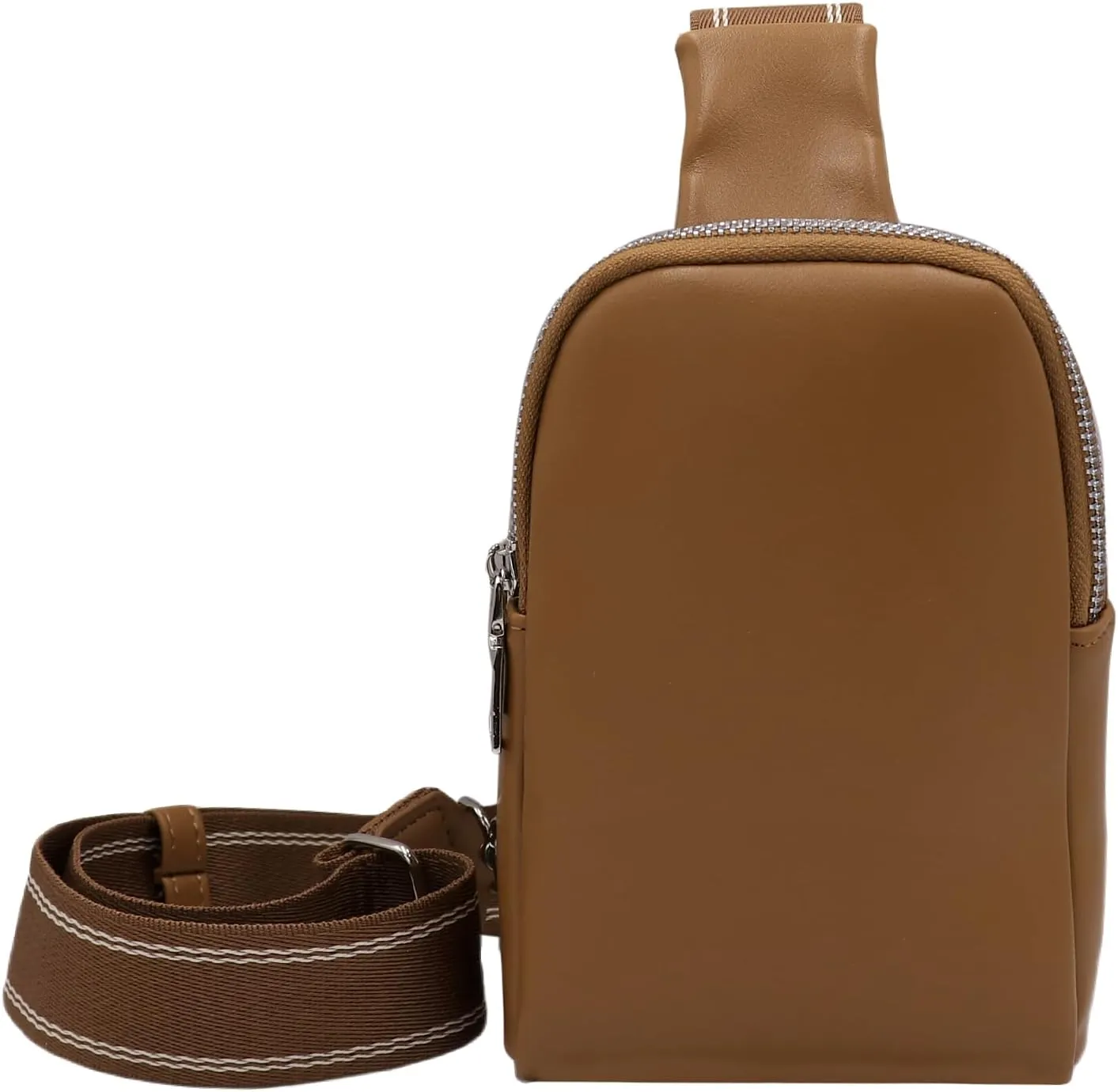 AMPOSSTO Small Sling Bag for Women Mini Chest Bag Fashion Fanny Pack Trendy Crossbody Shoulder Bag Satchel Bag