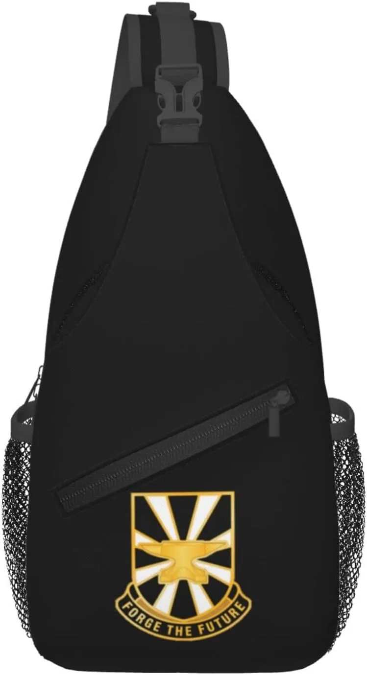 Army Futures Command Distinctive Unit Insignia Crossbody Bags For Women Men Chest Backpack Gym Shoulder Bag Travel Outdoor Sports Casual Crossbody Bags