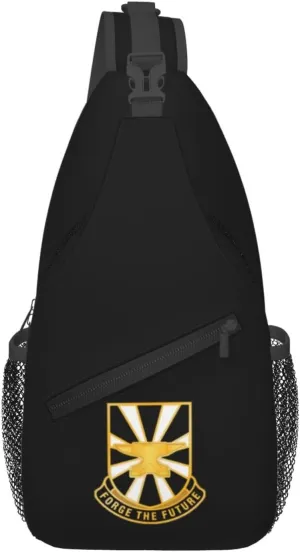 Army Futures Command Distinctive Unit Insignia Crossbody Bags For Women Men Chest Backpack Gym Shoulder Bag Travel Outdoor Sports Casual Crossbody Bags