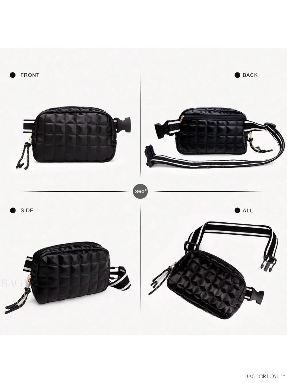 BagForLove - Soft and Stylish Small Belt Bag for Active Women