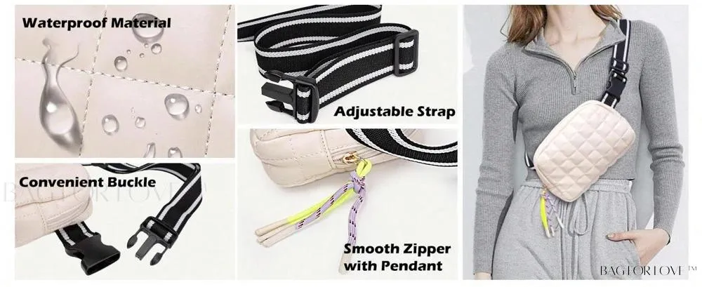 BagForLove - Soft and Stylish Small Belt Bag for Active Women