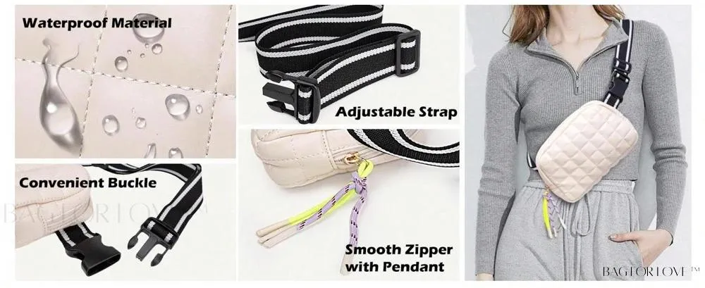 BagForLove - Soft and Stylish Small Belt Bag for Active Women