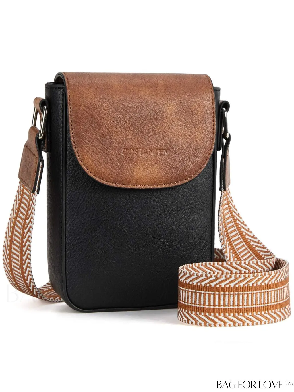 BagForLove - Stylish BOSTANTEN Womens Crossbody Bags - Versatile Leather Phone Wallets with Adjustable Strap