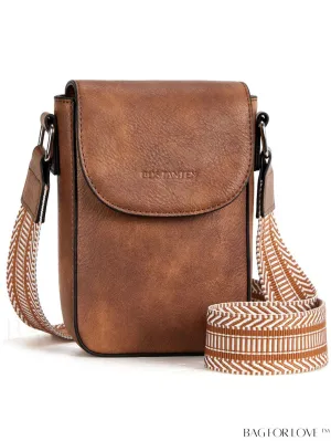 BagForLove - Stylish BOSTANTEN Womens Crossbody Bags - Versatile Leather Phone Wallets with Adjustable Strap