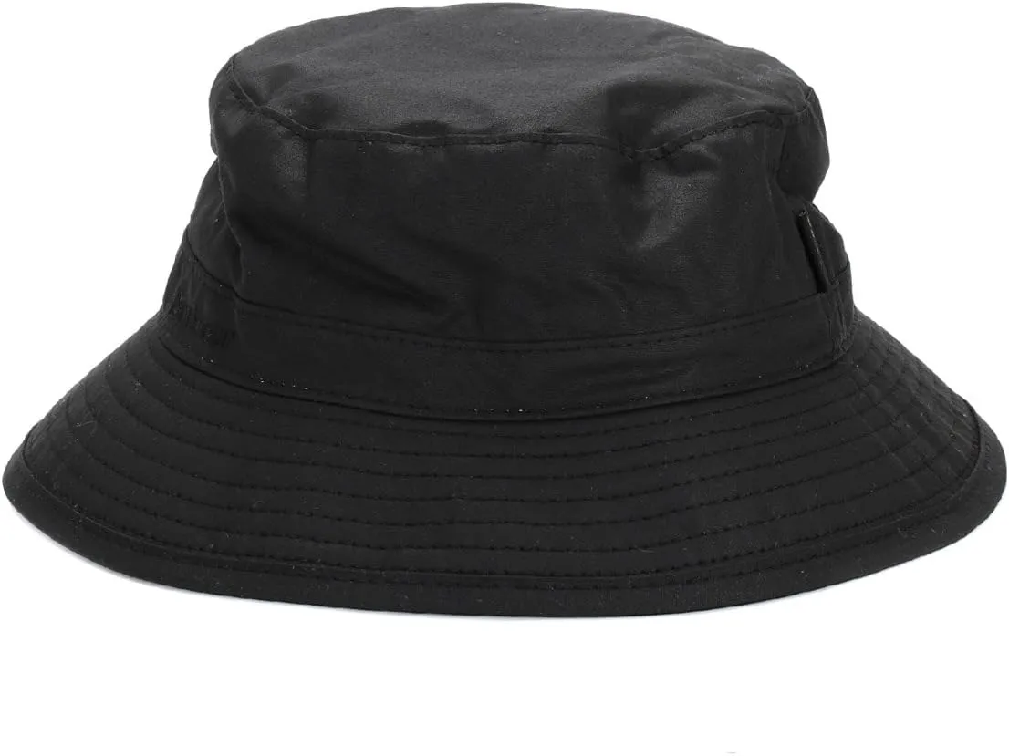 Barbour Bucket Wax Hat - Black