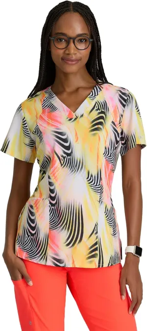 BARCO ONE Thrive Print Top, Radiant Prism