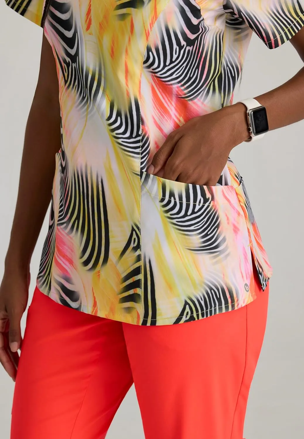 BARCO ONE Thrive Print Top, Radiant Prism