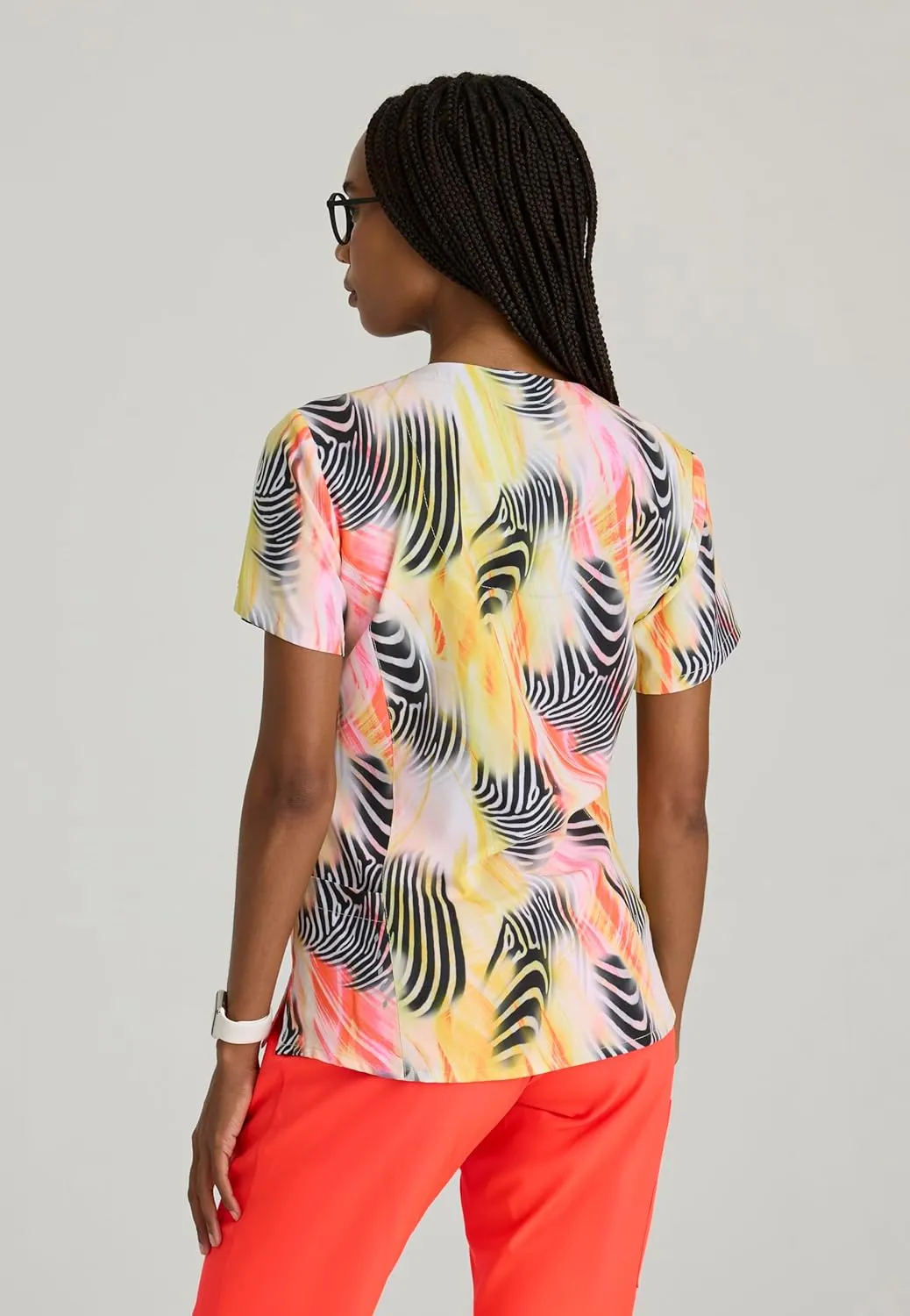 BARCO ONE Thrive Print Top, Radiant Prism