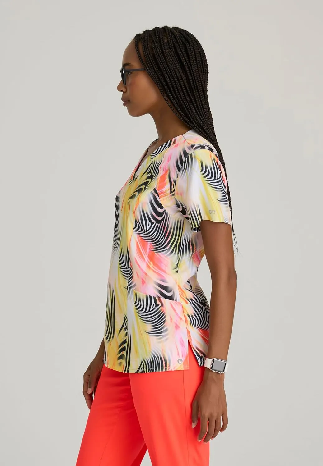 BARCO ONE Thrive Print Top, Radiant Prism