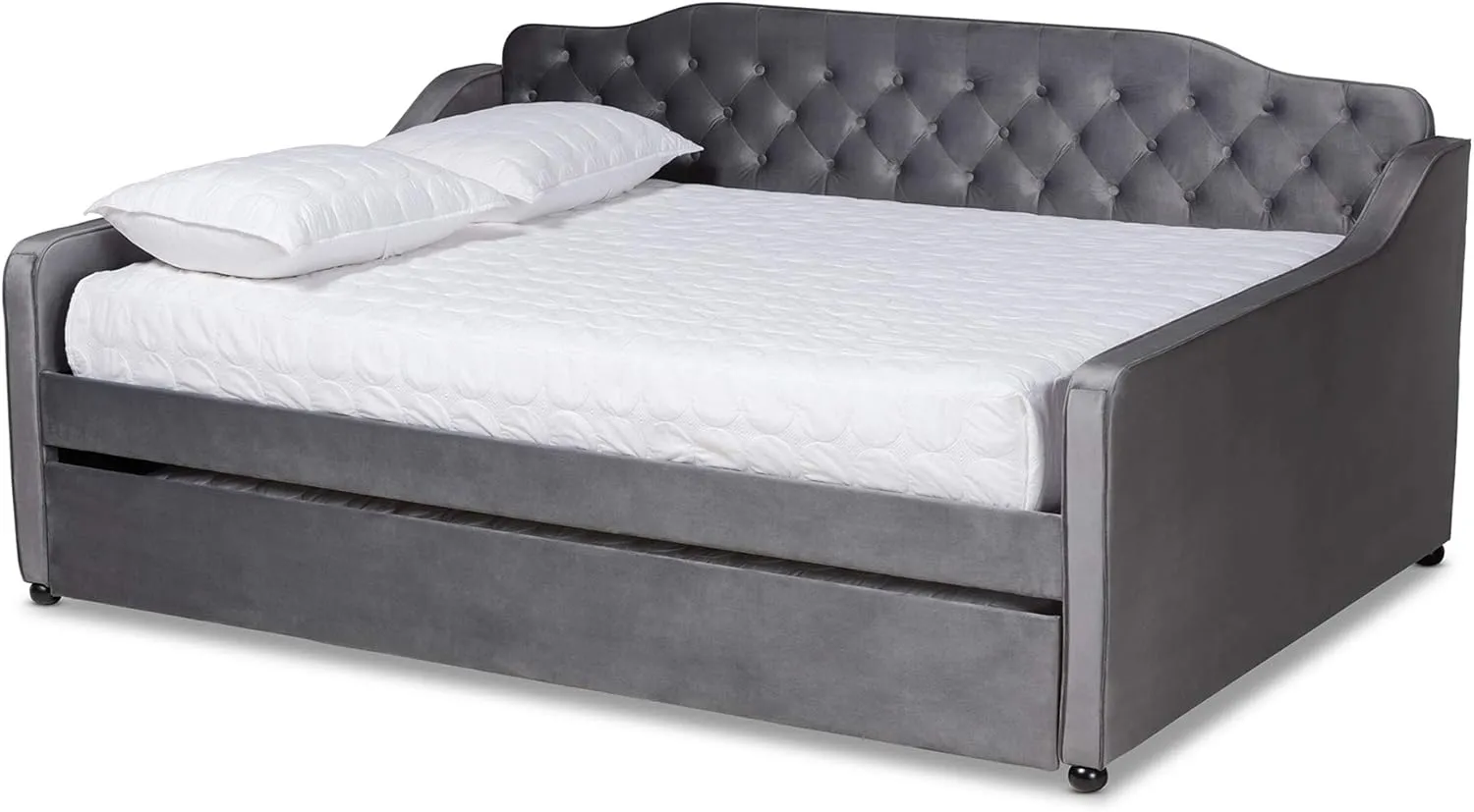 Baxton Studio Daybeds, Queen, Grey