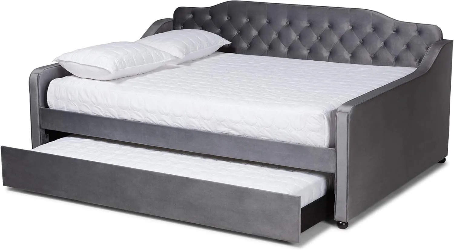 Baxton Studio Daybeds, Queen, Grey