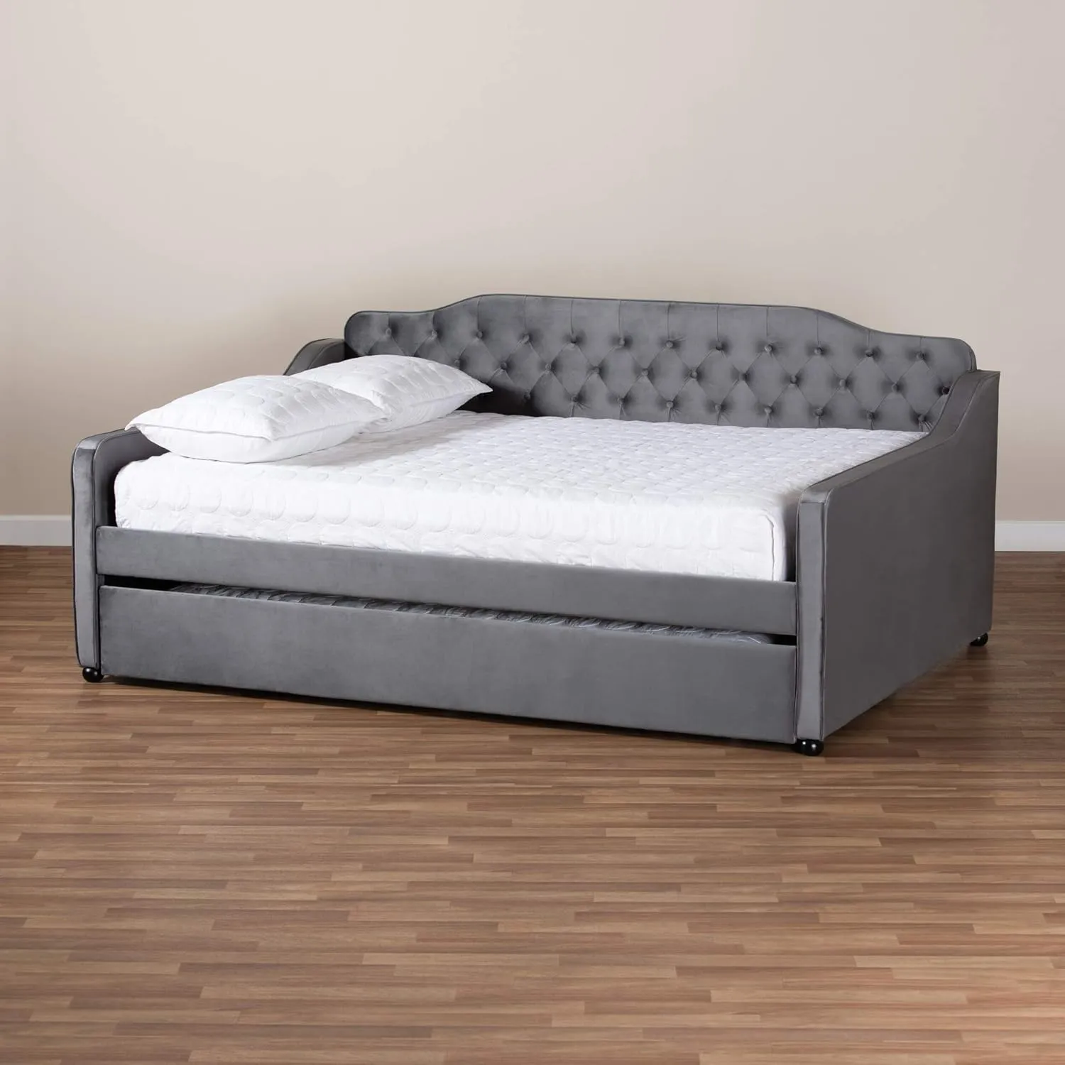 Baxton Studio Daybeds, Queen, Grey