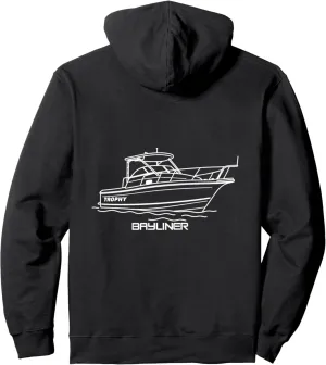 Bayliner Trophy 2902 Walkaround | Print On Back Pullover Hoodie