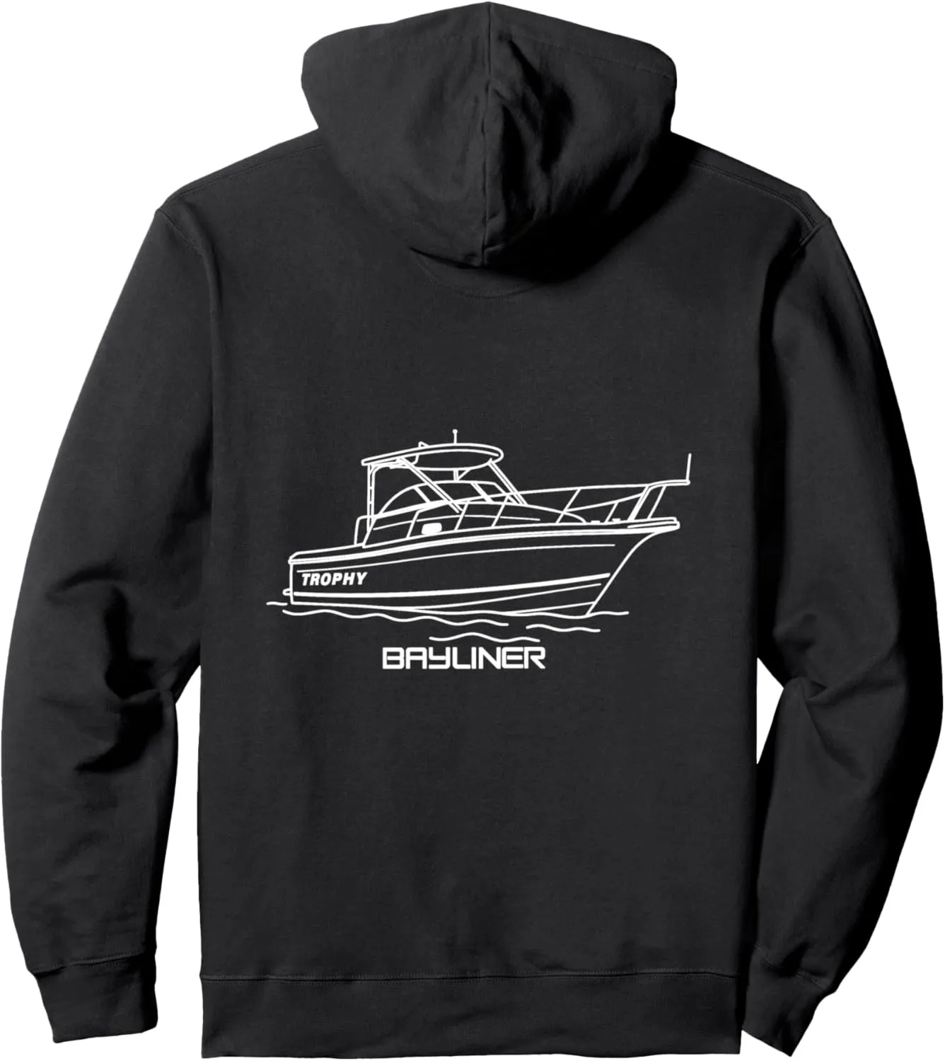Bayliner Trophy 2902 Walkaround | Print On Back Pullover Hoodie