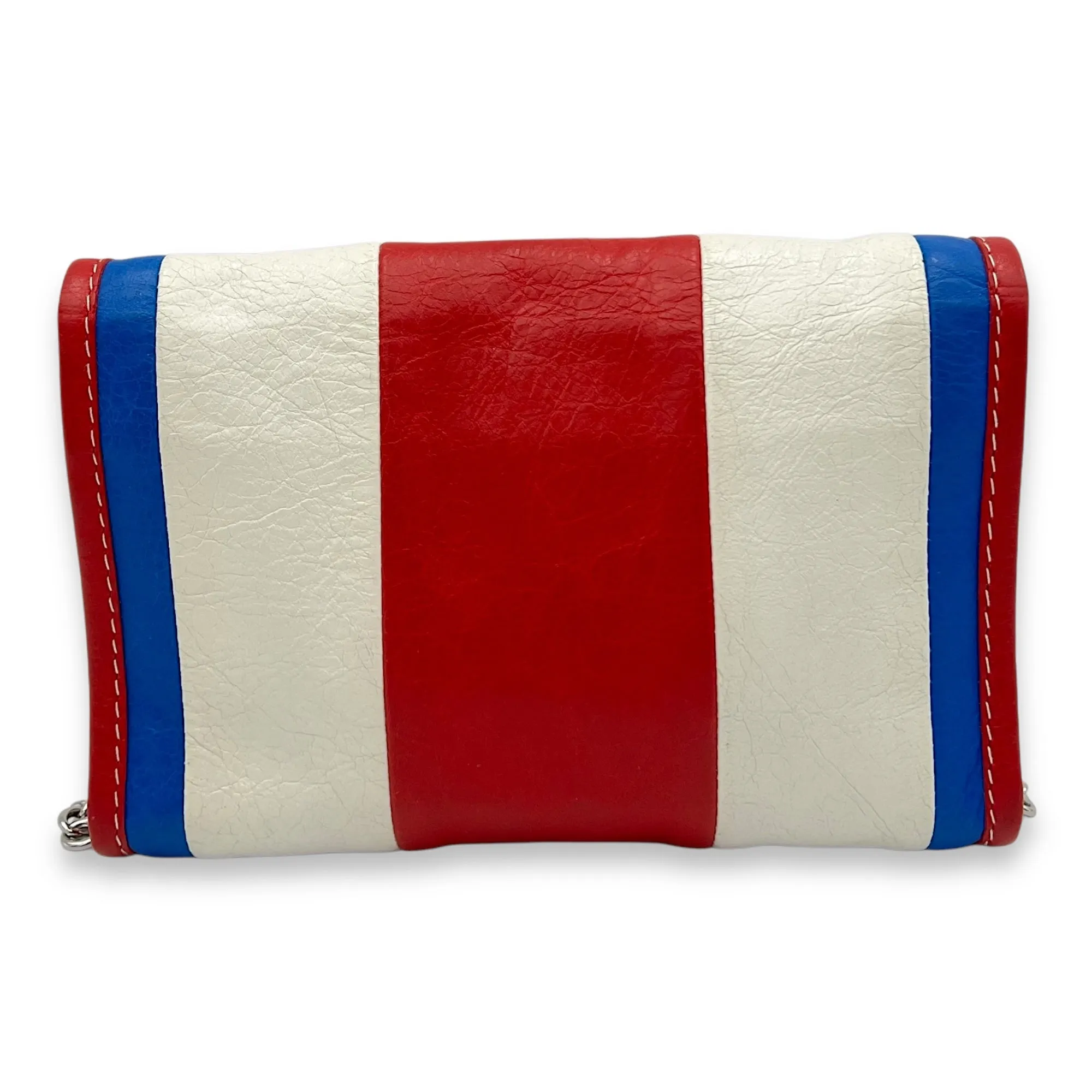 Bazar Crossbody Bag Multi-colour in Calfskin, Silver hardware