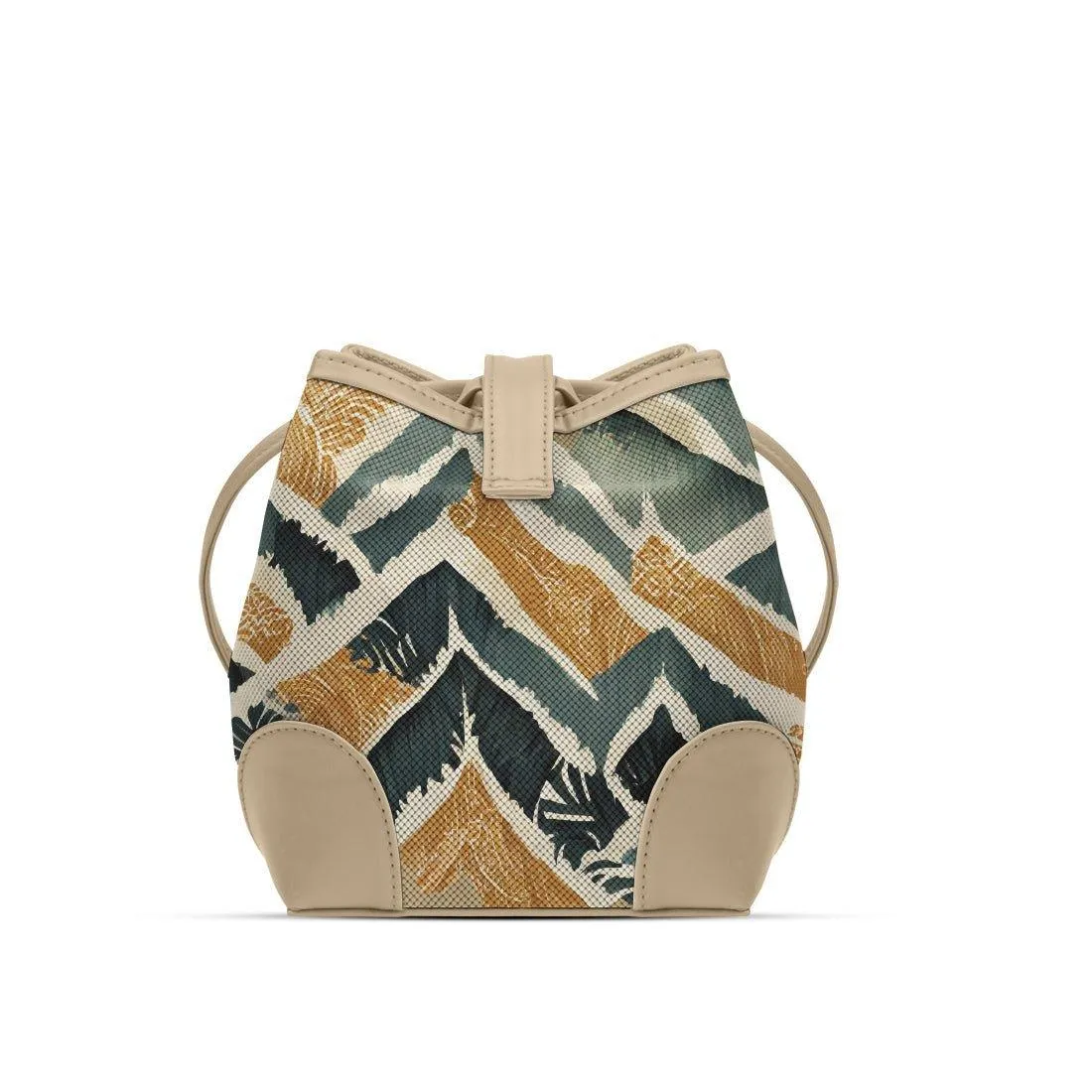 Beige Bucket Bags Shapes