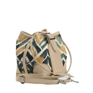 Beige Bucket Bags Shapes