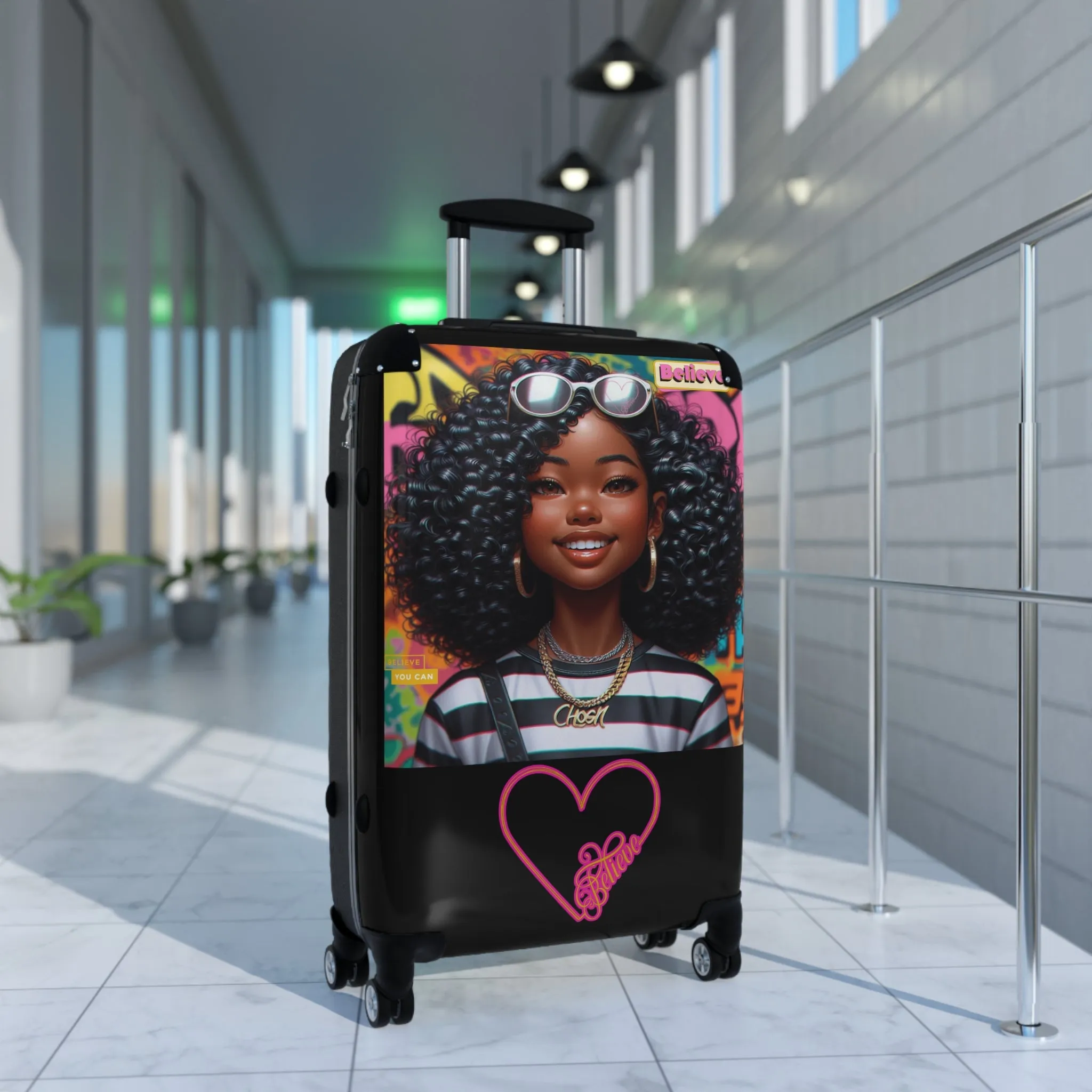 Believe Suitcases #51