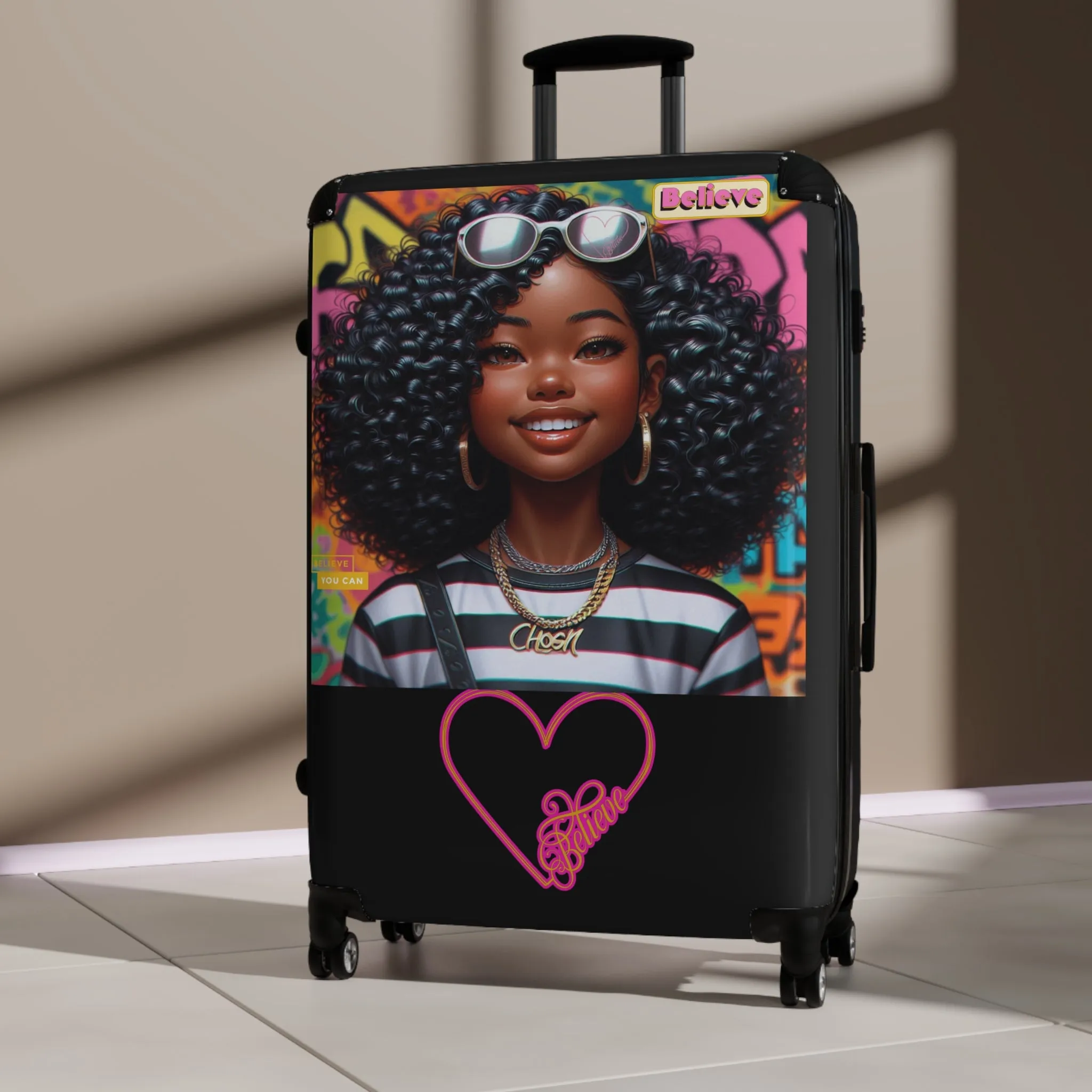 Believe Suitcases #51