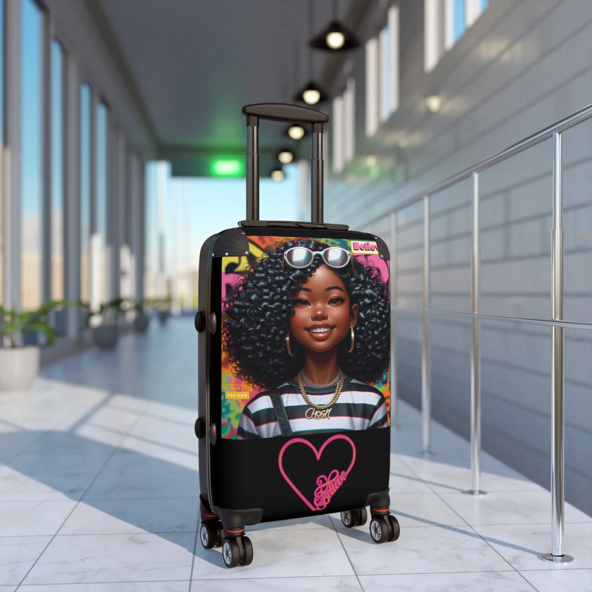 Believe Suitcases #51