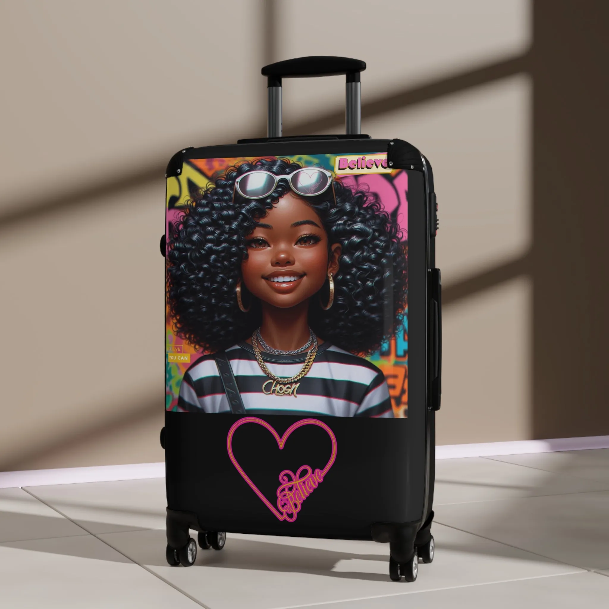 Believe Suitcases #51