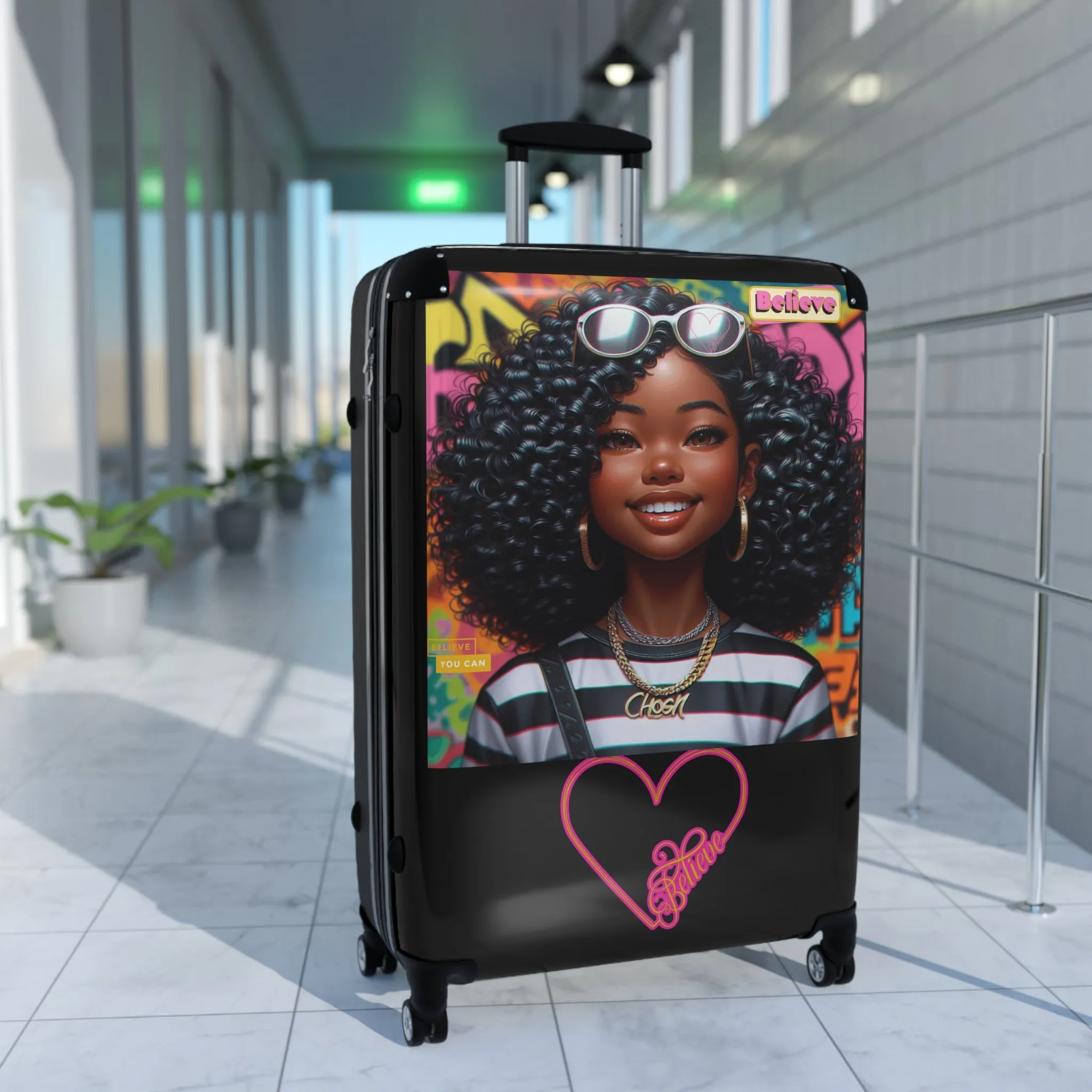 Believe Suitcases #51