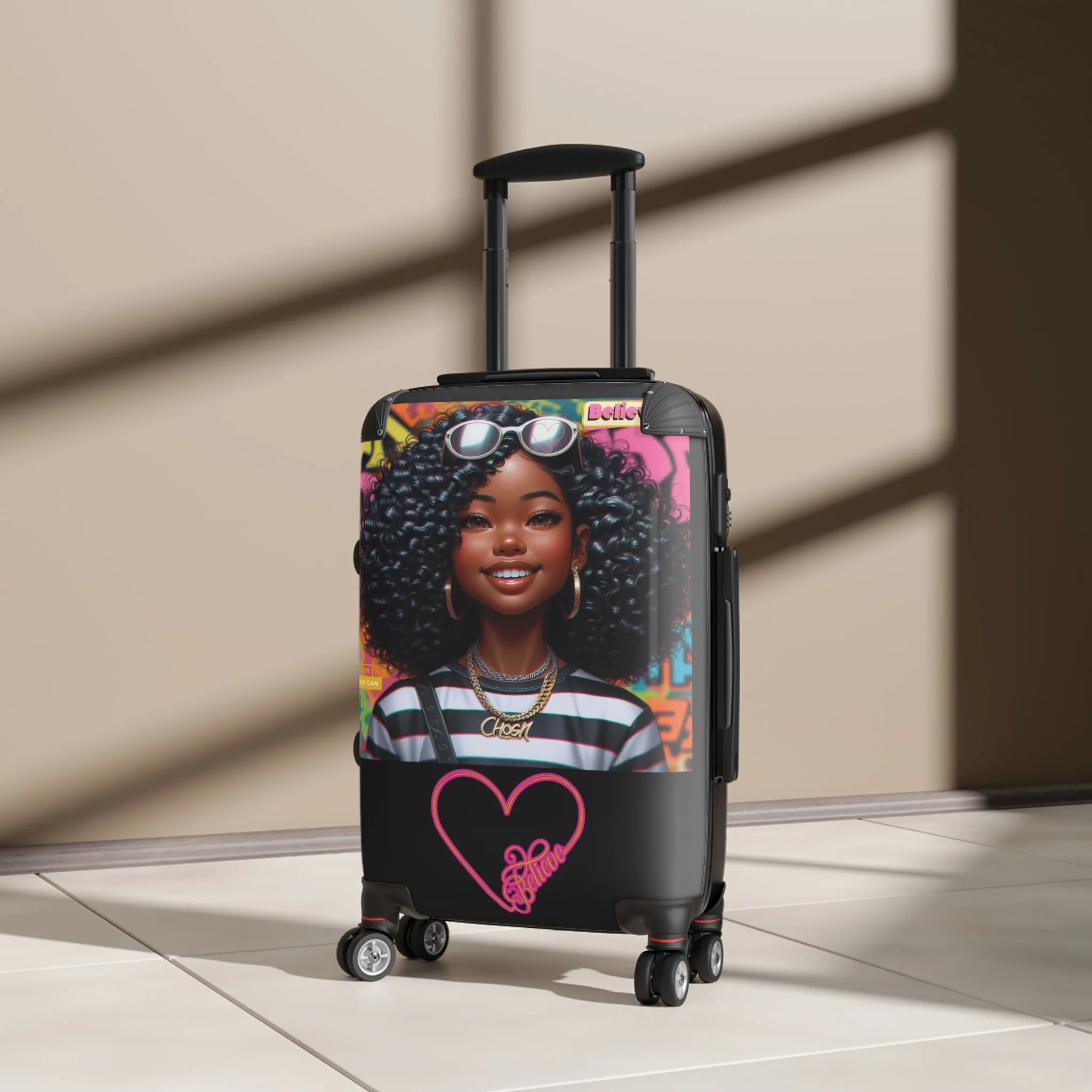 Believe Suitcases #51