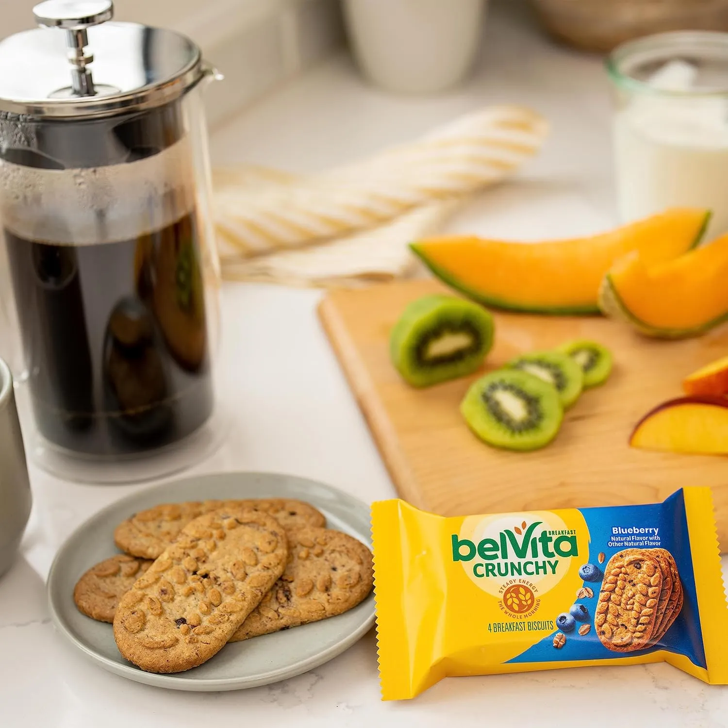 belVita Breakfast Biscuits Variety Pack, 4 Flavors, 6 Boxes of 5 Packs (30 Total Packs)