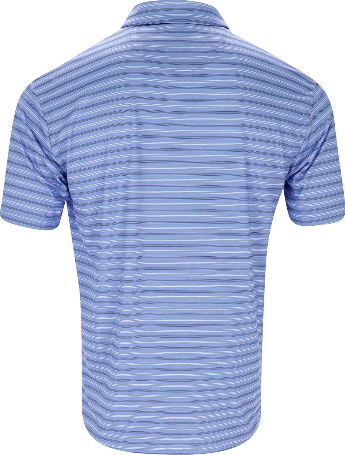 Ben Hogan Stripe Polo - Birdseye Print