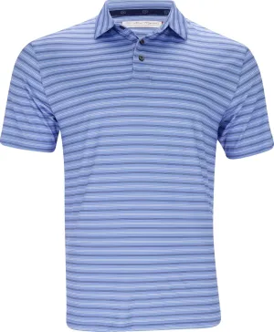 Ben Hogan Stripe Polo - Birdseye Print