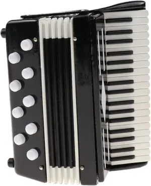 BESTOYARD 1pc Miniature Simulation Accordion Model Black House Scene Decor Portable Music Ornament for Collectors Music