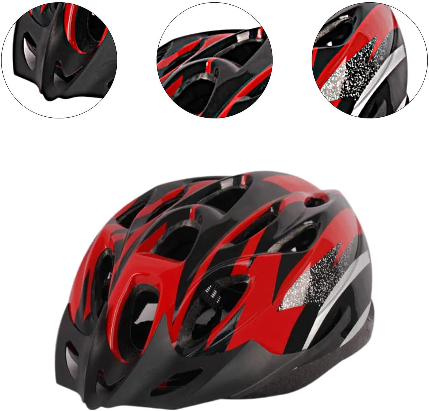 Bicycle Helmet Mountain Road Bicycle Helmet Bicycle Helmet Shock Absorbing for Women, Men, Inline Skating, Cycling, Skateboarding