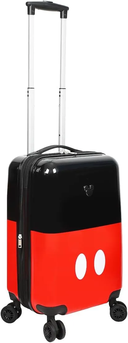 Bioworld Mickey Mouse Classic Shorts 5-Piece Luggage Set