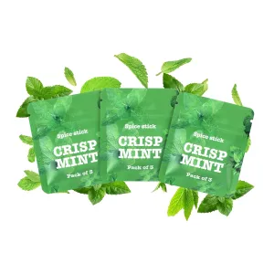 Boderi Double Mint, 3 Packs, to Help Break Bad Habits Naturally, 9 Cores Total