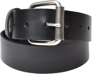 Boston Leather Men's 1.5" One Piece Full Grain Leather Belt