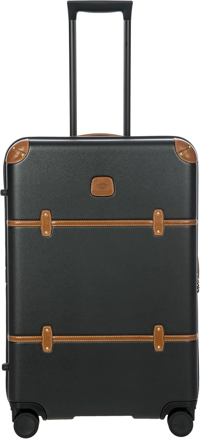 Bric's Bellagio Expandable Spinner Trunk - 27" Carry On Suitcase - TSA Approved Luggage - Black