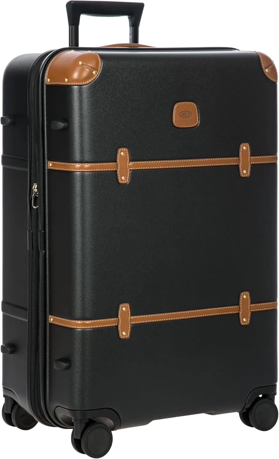 Bric's Bellagio Expandable Spinner Trunk - 27" Carry On Suitcase - TSA Approved Luggage - Black